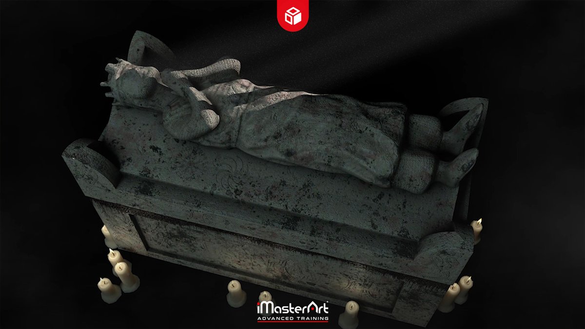 iMasterArt's tweet image. Tomb 3D model by Pietro Tedeschi - Mastering Maya®⁠
⁠
#imasterart #imasterartacademy #studentwork #3d #rendering #3dmodeling #3dtexturing #productrendering #substancepainter #substancedesigner #autodesk #autodeskmaya #maya #zbrush #arnoldrender