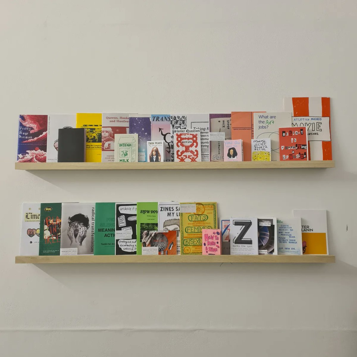 we've been looking for a new home since spring last year ... super excited to soft launch we are now hosted in the front room of <a href="/EmbassyGallery/">Embassy</a> ... still got some stuff to unpack, &amp; more details on access, reading days and more soon but for now how good does it looook 💕