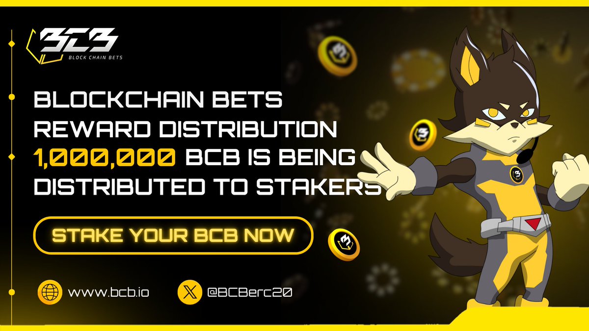 Blockchain Bets Official - $BCB tweet media