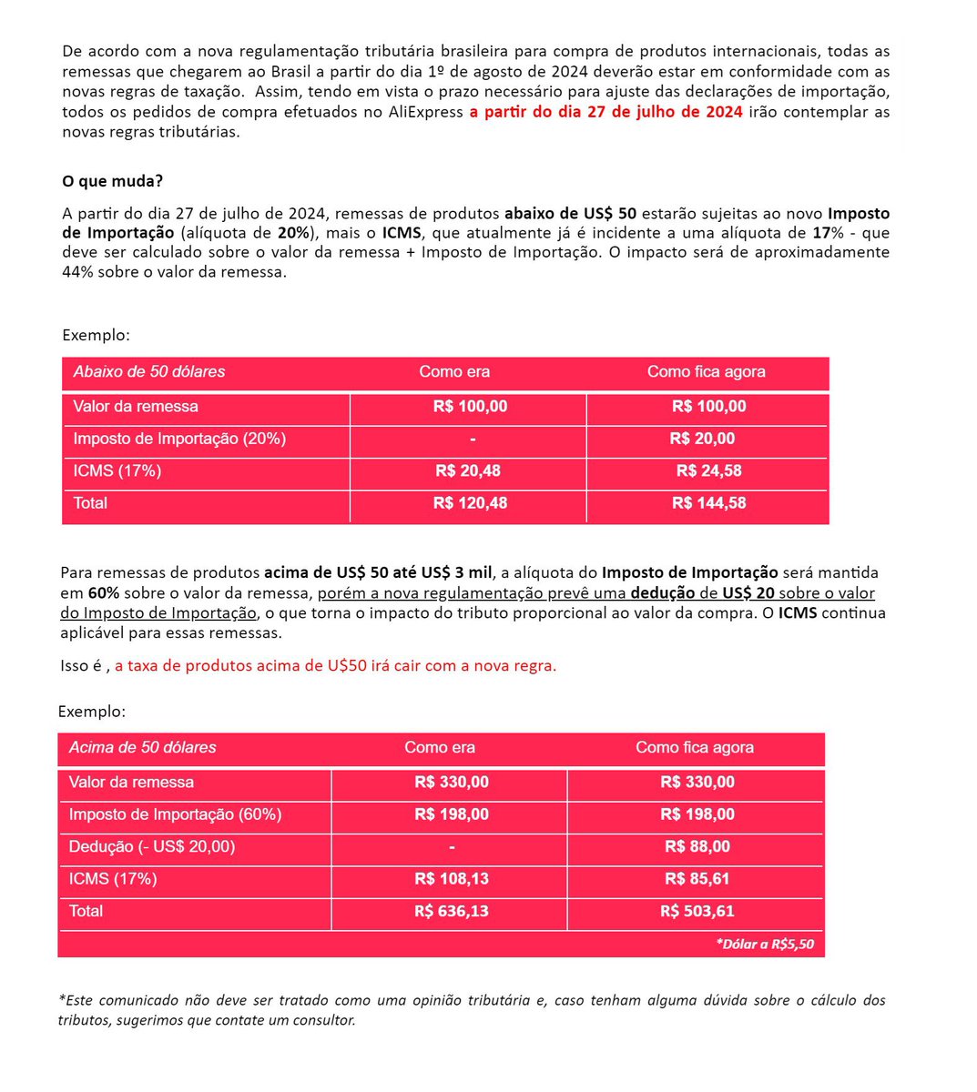ofcpromo's tweet photo. Aliexpress fala sobre nova taxa 🏃‍♂️‍➡️ https://t.co/zPKxd5tQyz