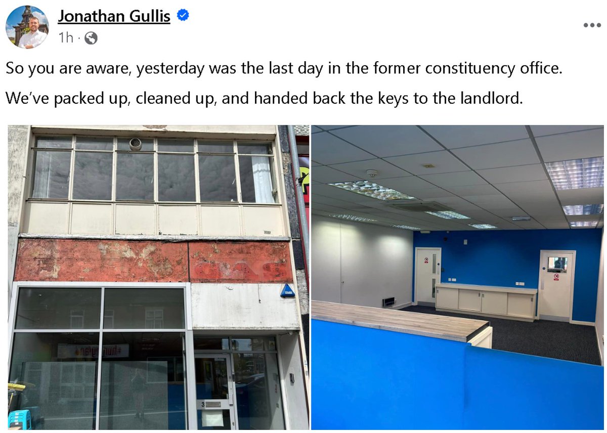 A little treat to start the weekend, a Tory MP clearing up and clearing out, and look whose it is...
Happy weekend you wonderful people!  
#Gullis