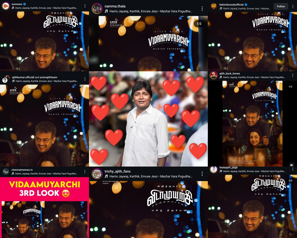 maheswaranramsa's tweet photo. Mazhai Vara Pogudhe.....🎶😇📈
#VidaaMuyarchi #ThirdLook https://t.co/3eY1EhAqcC