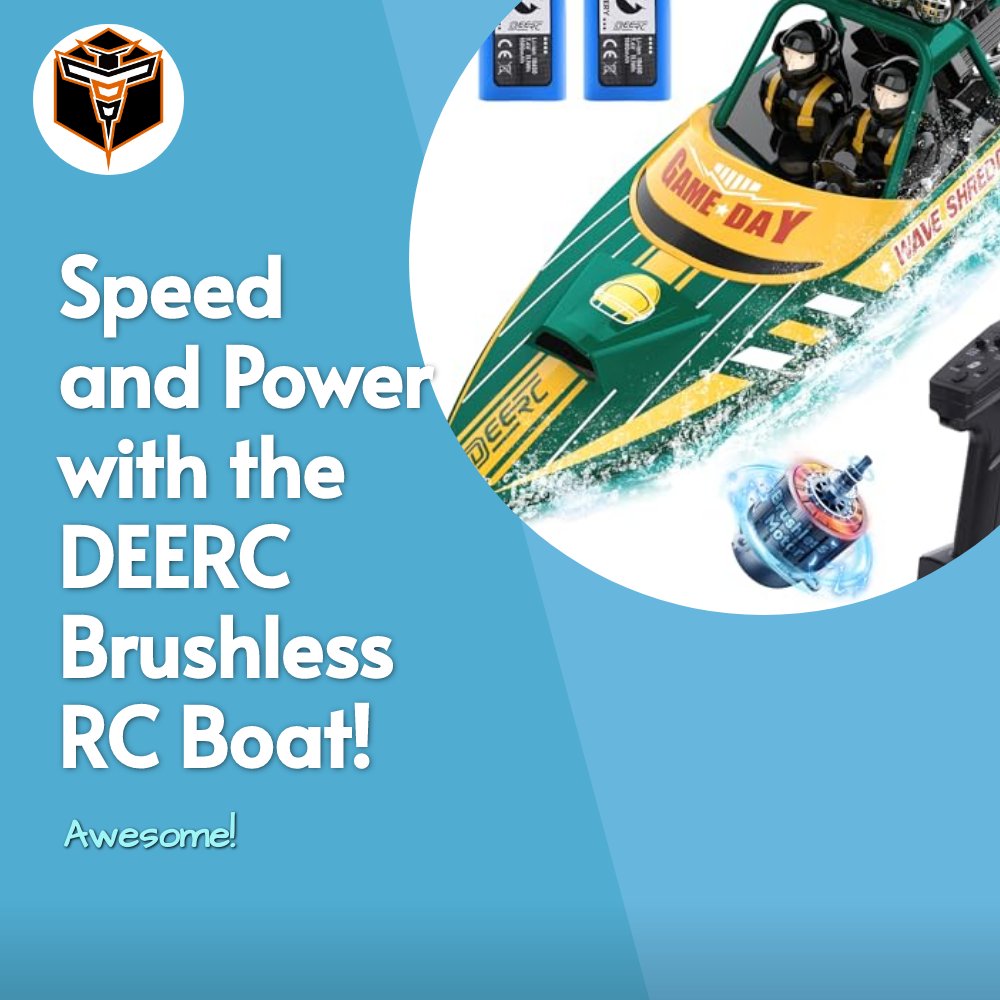 AltoneTech's tweet photo. Speed and Power with the DEERC Brushless RC Boat! https://t.co/5aazsUJc0E #AlTone #Deerc #Logie #ad https://t.co/zE8v8pZ64J