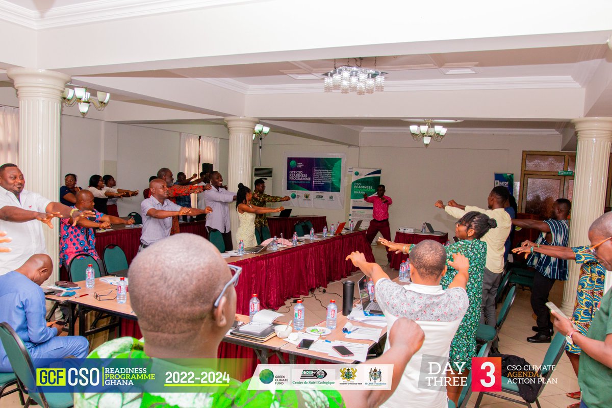 conserveallianc's tweet photo. Building capacity and knowledge management on climate change for civil society organizations in Ghana towards the implementation of Ghana's nationally determined contributions.
#CLIMATECHANGE
#CLIMATECHANGEPOLICIES
#ClimateAction https://t.co/66fJcbhh7H
