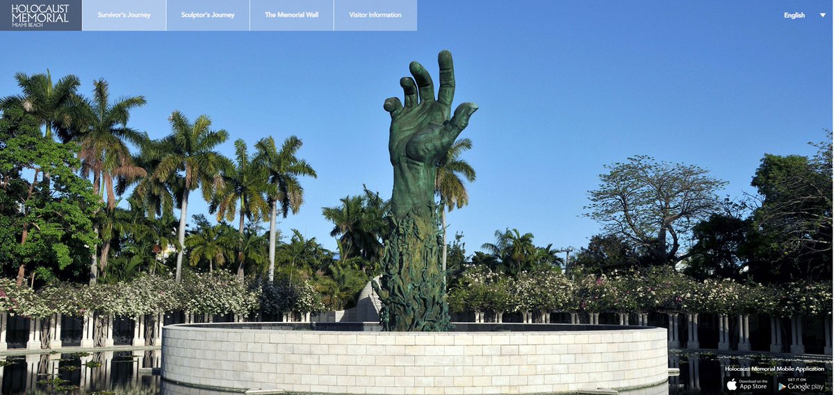 <a href="/HolocaustMemMia/">HolocaustMemorialMB</a> has achieved international recognition and welcomes visitors from 10 a.m. – Sunset, 7 days a week. Admission is free. Visitor info at holocaustmemorialmiamibeach.org/visit/faq

A tour of <a href="/HolocaustMemMia/">HolocaustMemorialMB</a>  can also be taken online at holocaustmemorialmiamibeach.org/journey

#HolocaustEducation