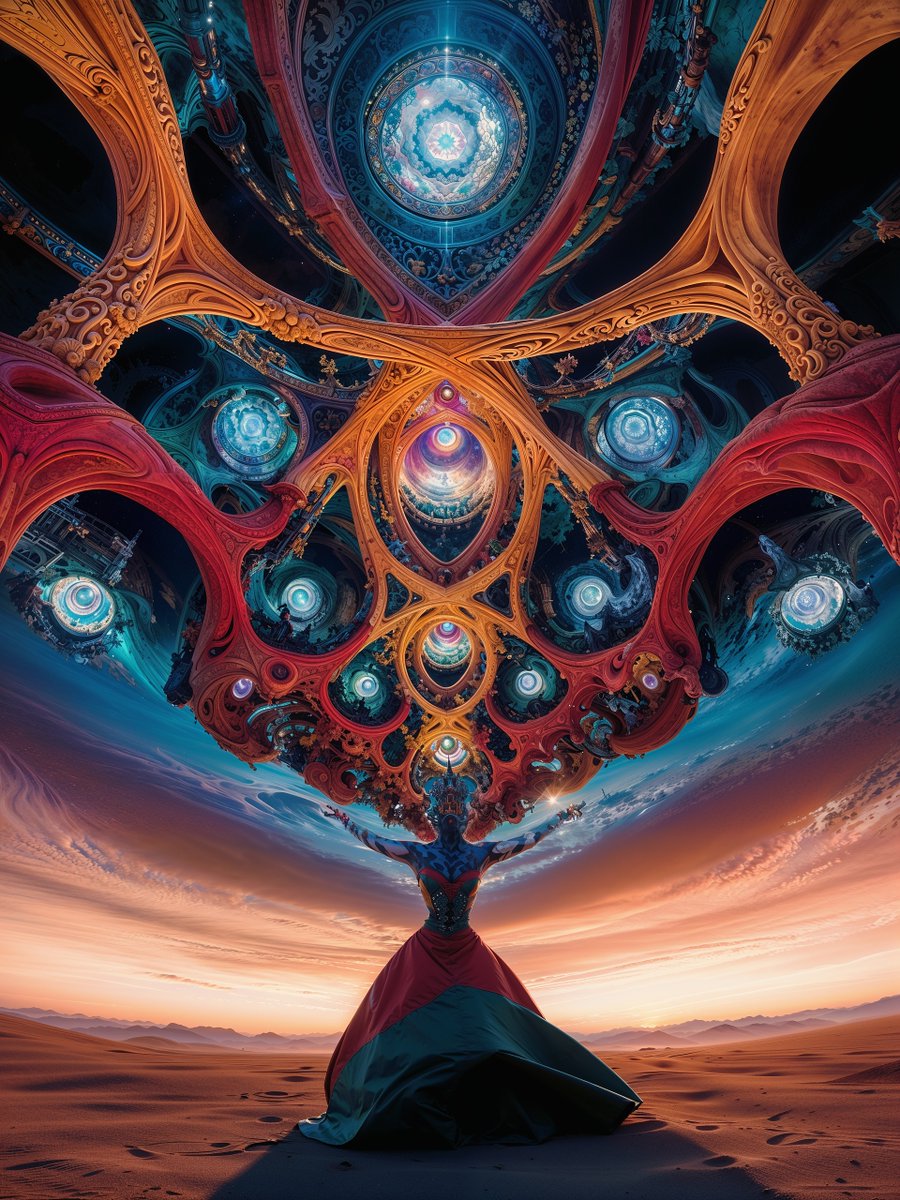 HighPerplexity's tweet image. Project your self into the light cone, let the cosmic cathedral grow