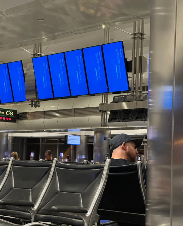 IotCyber's tweet photo. Global Microsoft Meltdown Tied to Bad Crowdstrike Update: A faulty software update from cybersecurity vendor Crowdstrike crippled countless Microsoft Windows computers across the globe today, disrupting everything from airline travel and financial… https://t.co/7fIZMvlgrl https://t.co/7RFVUjKW08