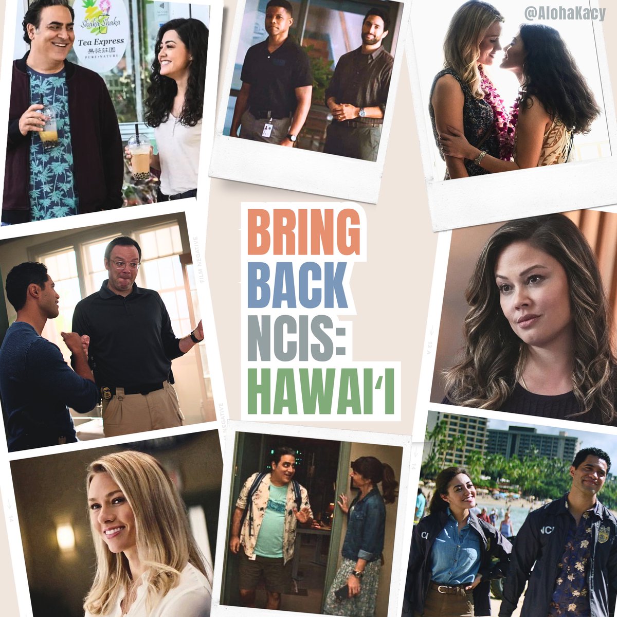alohakacy's tweet photo. NCIS: Hawai‘i brought us together. Its cancellation means much more than just losing a show; it’s losing a whole platform where every voice mattered. Our ‘ohana has at least #AThousandMore stories to tell, and you can be a part of that @Skydance if you #SaveNCISHawaii. https://t.co/cCJxAPu9jL