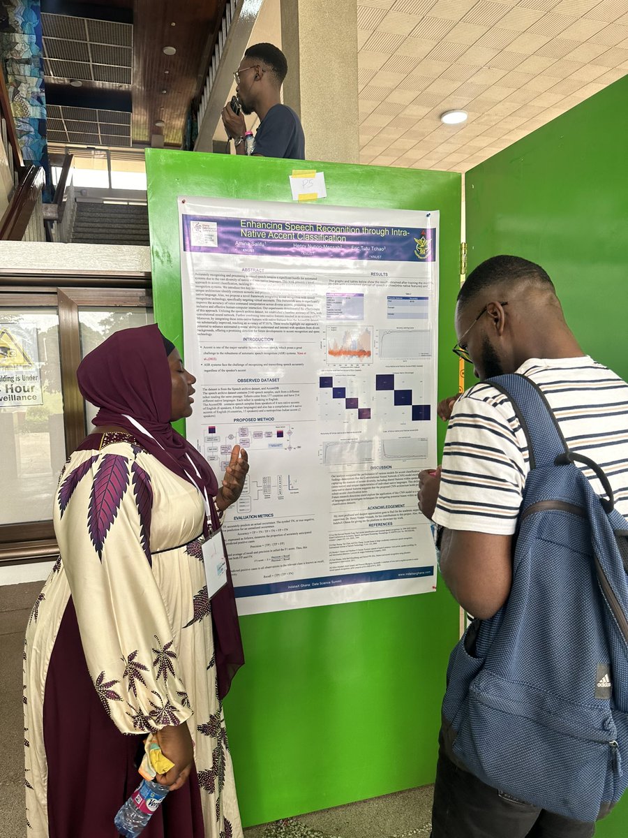 EwonyeK's tweet photo. Poster session delivered by Amina Salifu https://t.co/iRhb4eHWQv