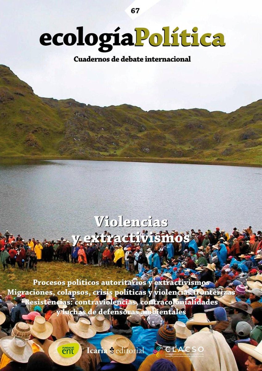 carcamofelipe's tweet photo. 🌊Les cuento que mi artículo titulado "Los ciclos de movilización contra la violencia extractivista en el #ArchipiélagoHumboldt" ha sido publicado en la Revista @Revista_Eco_Pol, nº 67 "violencias y extractivismos". 

Aquí lo pueden leer:  https://t.co/ceL4Mr4WY5 https://t.co/YfNOwTnyHV