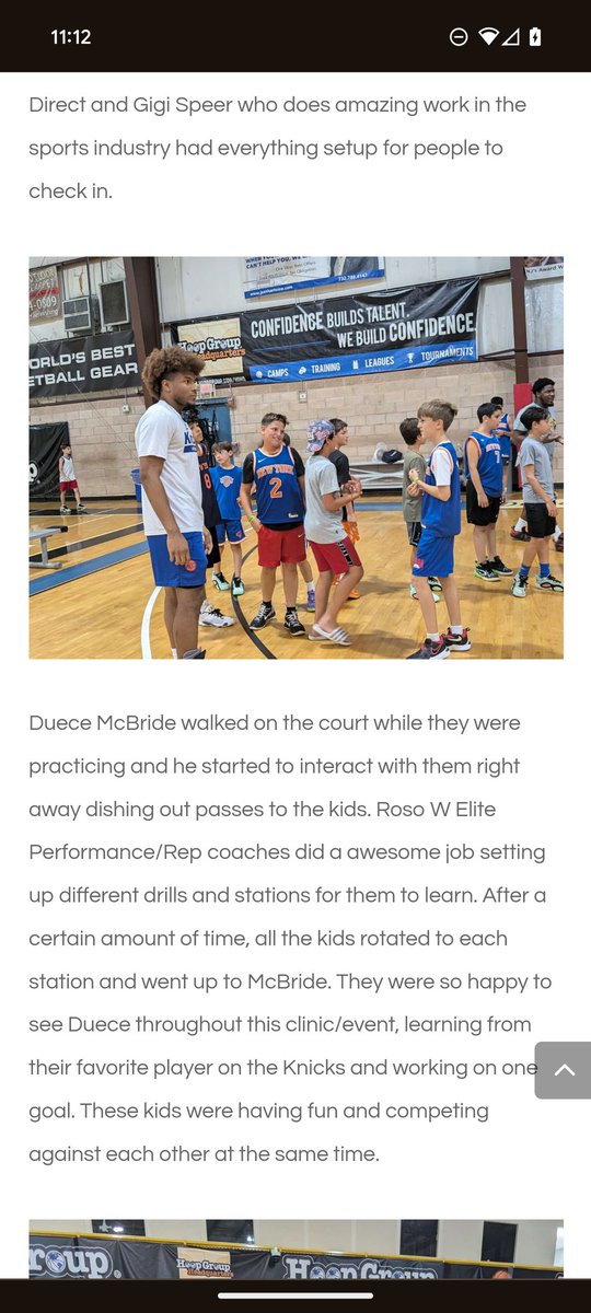 NRMedia50's tweet photo. 2024 basketball clinic/event with New York Knicks guard @deucemcb11 live at The Hoop Group in Neptune New Jersey @gigi_speer @monmouthcards @MattChiric0 @TheHoopGroup @AmyTrask @TheDnRCompany @jerryferrara🏀🔥🔥🔥🚀🚀🚀✌️ #NRMedia #DeuceMcBride https://t.co/9axlX2h2fx https://t.co/YGl3Bu2UPh
