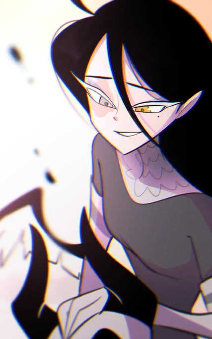 @Hazbin_Hanabee 🖤👍✨️ 이름 미셸입니당😆 