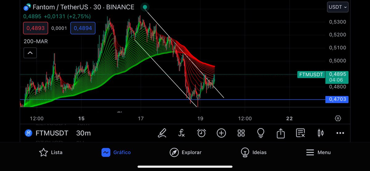 DogecoinBrazil's tweet photo. $FTM It is ready to make a trend reversal move at 200 EMA. PERFECT time to buy! The target is $0.73 in the next few days!
#ETH_ETF_Approval_23July #BinanceHODLerBANANA #Mt_Gox_BTC_Dip #FTMUSD #ftmpump
#FTM https://t.co/bS5NG88hE5