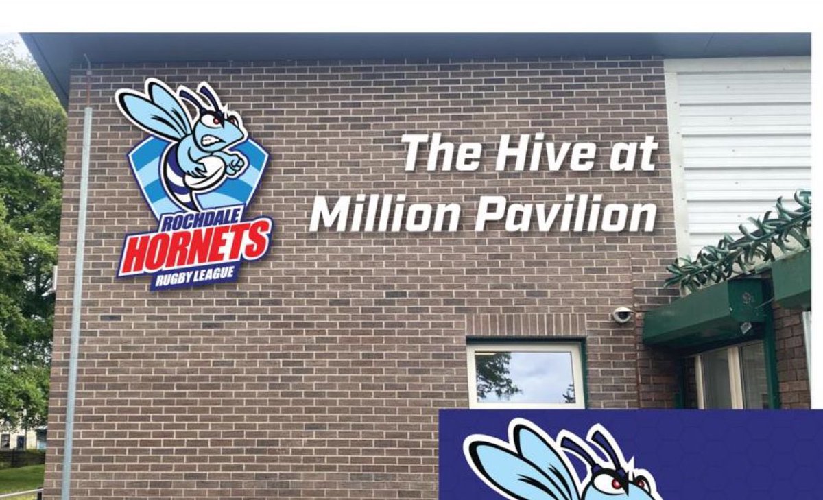 andy_mazey's tweet photo. Some very special times @RochdaleHornets &amp; @HornetsSpF and "The Hive" will officially open its doors next Saturday the 27th July 🐝🐝🐝 https://t.co/KyRKpKohn2