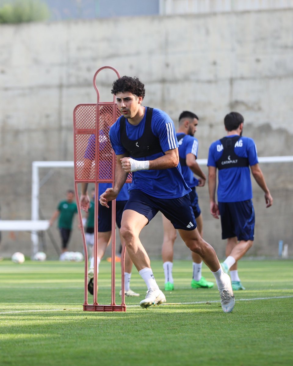 FKQarabagh's tweet photo. “Linkoln” ilə oyunun hazırlığını davam etdiririk! 📸
#QarabağFK #UCL #LINQAR https://t.co/vb5xLe8Ceq