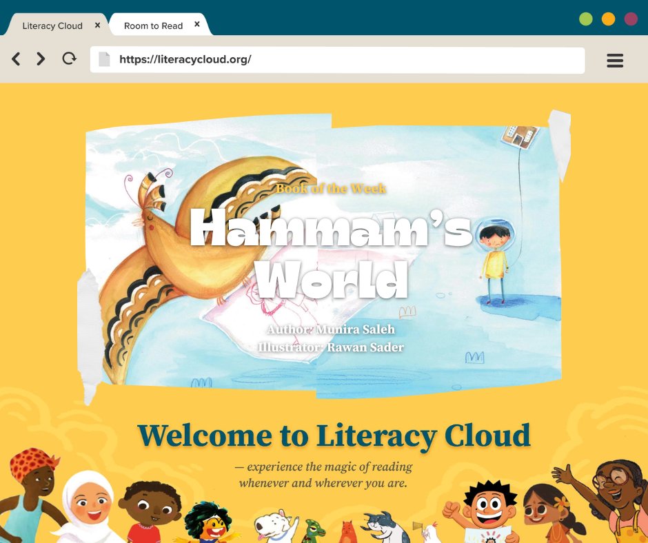RoomtoRead's tweet photo. 🎨🪁 Journey with Hammam as he chases his memories in our #bookoftheweek! Discover "Hammam's World" on the #LiteracyCloud and explore the power of art and friendship 📚💫 Read this story, originally published in Arabic: https://t.co/1iZHtuHbj1 https://t.co/IqdohVRWOA