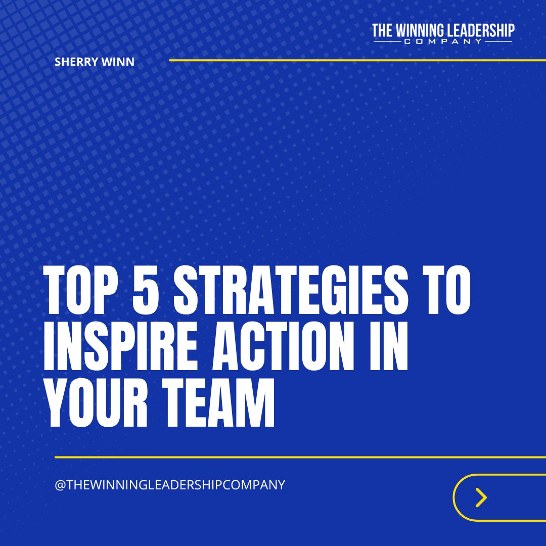 Sherry__Winn's tweet photo. Leaders play a crucial role in inspiring action within their teams. Sometimes, knowing the best ways to motivate and lead effectively can be challenging. 

Here are seven practices that great leaders use to inspire their teams and encourage them to take meaningful action.

#Leade https://t.co/m7pVBtAjDt