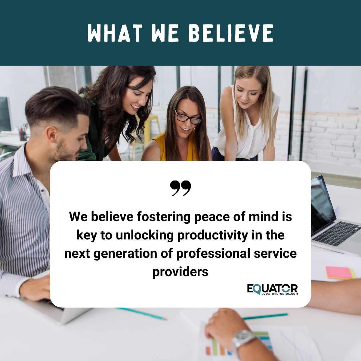 With AI automating routine tasks and a new generation focused on real-world issues, companies need to adapt. Top firms will upskill their teams, simplify decision-making, and provide the right tools and support. This leads to higher productivity and therefore peace of mind.