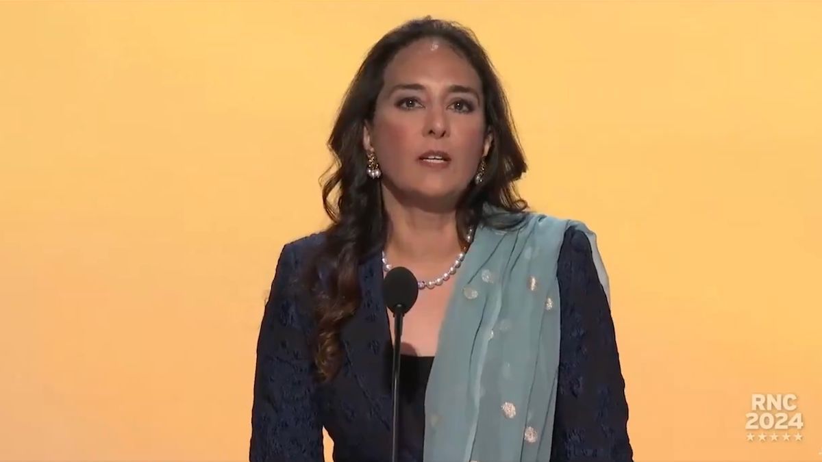 IndiaCurrents's tweet image. #StopAAPIHate: Harmeet Kaur Dhillon (@pnjaban), a Sikh attorney and Trump supporter, came under fire on social media recently.

Far-right trolls targeted her for praying to a non-Christian God. This incident underscores the ongoing issue of religious intolerance in the US.