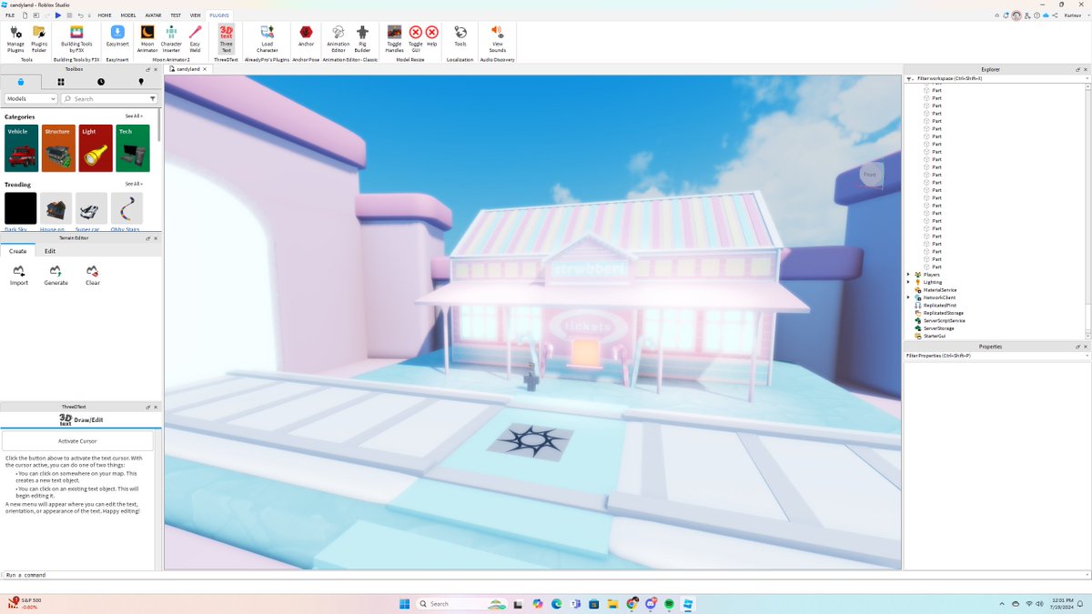 kurixuv's tweet photo. Candy Station Commision WIP 🍭#RobloxDev #Roblox #RBXDev #robloxhomestore https://t.co/RMgdrNA2Bm