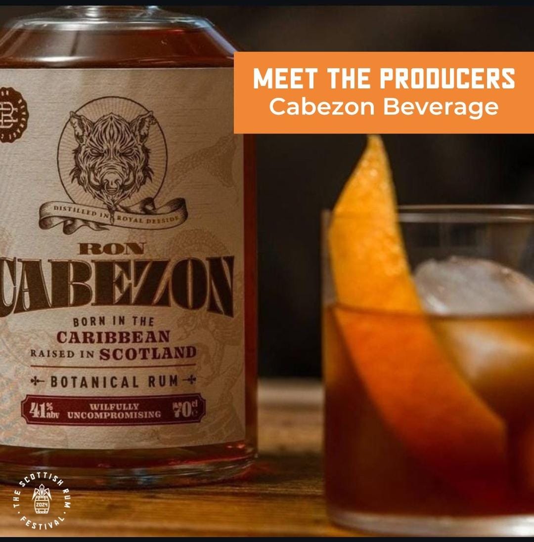 Delighted to be back at the <a href="/scottishrumfest/">The Scottish Rum Festival</a> this September in Glasgow

Do you like rum? Scotland? Scottish Rum? Then go get your tickets today scottishrumfest.com

 #ScottishRumFestival #ScottishRum #CabezonBeverage #RonCabezon