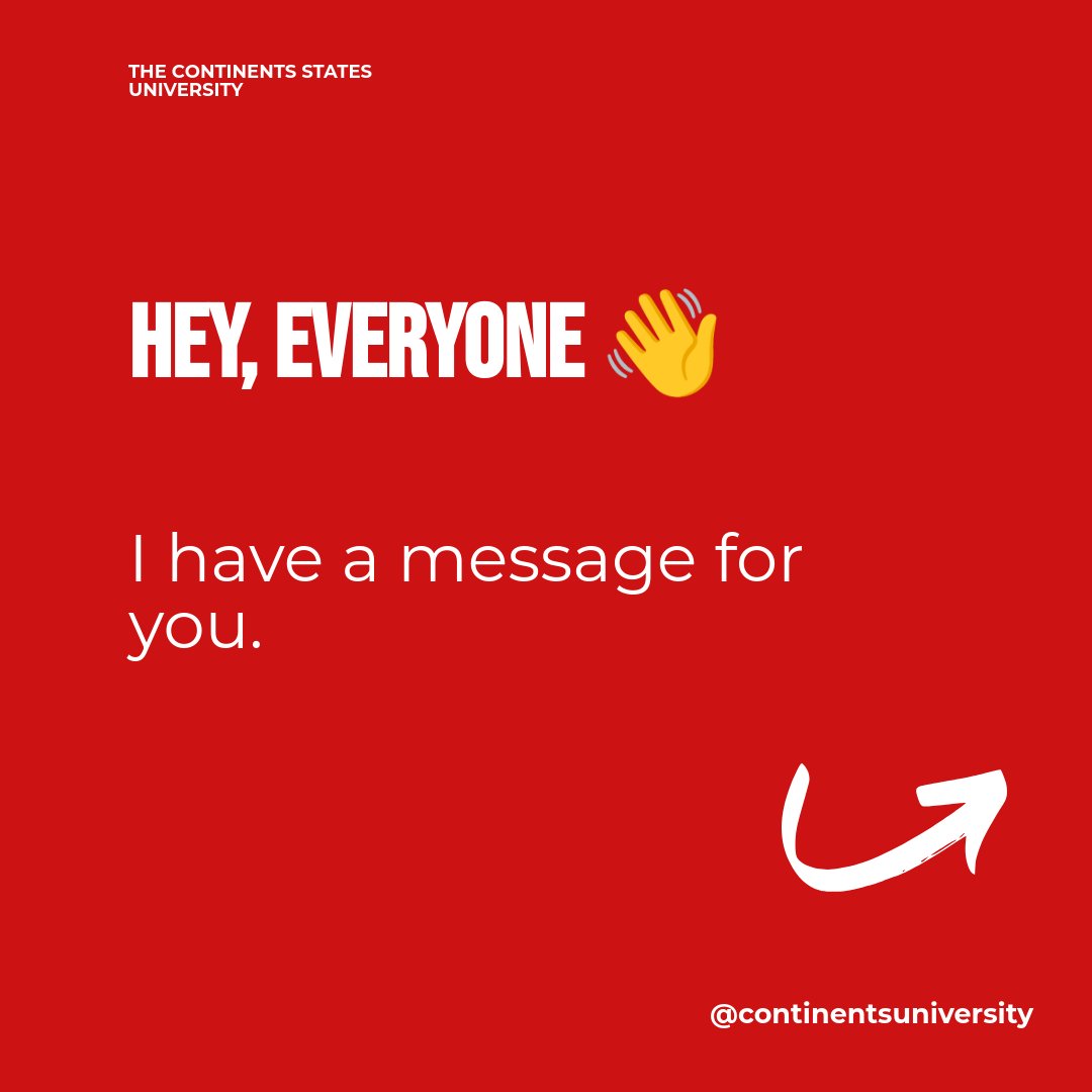 mycontinents's tweet image. At The Continents States University, we specialize in affordable, 100% online master's programs for international students and veterans. 🌍🎓

Sign Up Today and embark on your own transformative journey! ✨

#CSYou #OnlineEducation #GlobalLearning CSYou