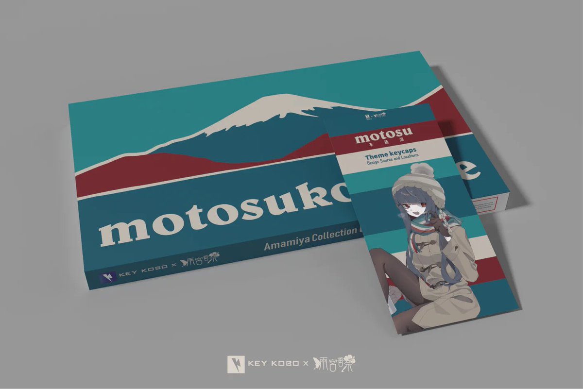 Keykobo Motosu Lake」が本日から発売開始！ Base - $89 Scarf - $35