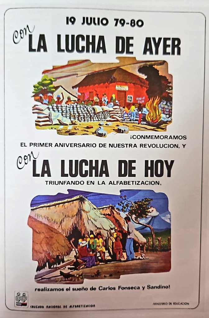 Con la lucha de hoy, a 44 años de nuestra revolución 🌟, seguimos triunfando en paz, restitución, prosperidad y dignidad ✊🇳🇮 #UnidosEnVictorias #4519LaPatriaLaRevolución
<a href="/huella_sandinis/">HUELLA SANDINISTA🇳🇮</a> <a href="/EdgardSolorzan2/">Edgard Solorzano 🇳🇮</a>