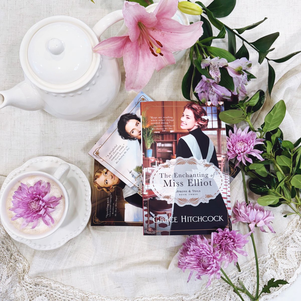 My new book is OUT!!!  It's finally release day for The Enchanting of Miss Elliot, a friends to lovers Harvey Girl RomCom: amzn.to/4d5qvgs #newrelease #indieauthors #historicalromance #friendstolovers