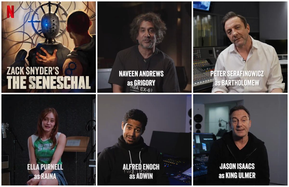 Uber_Kryptonian's tweet image. I WILL BE LISTENING!!

A Zack Snyder and Ella Purnell reunion? Yes, please! Also, cool to see the rest of the cast being brought into the REBEL MOON Universe. We need more Alfred Enoch!