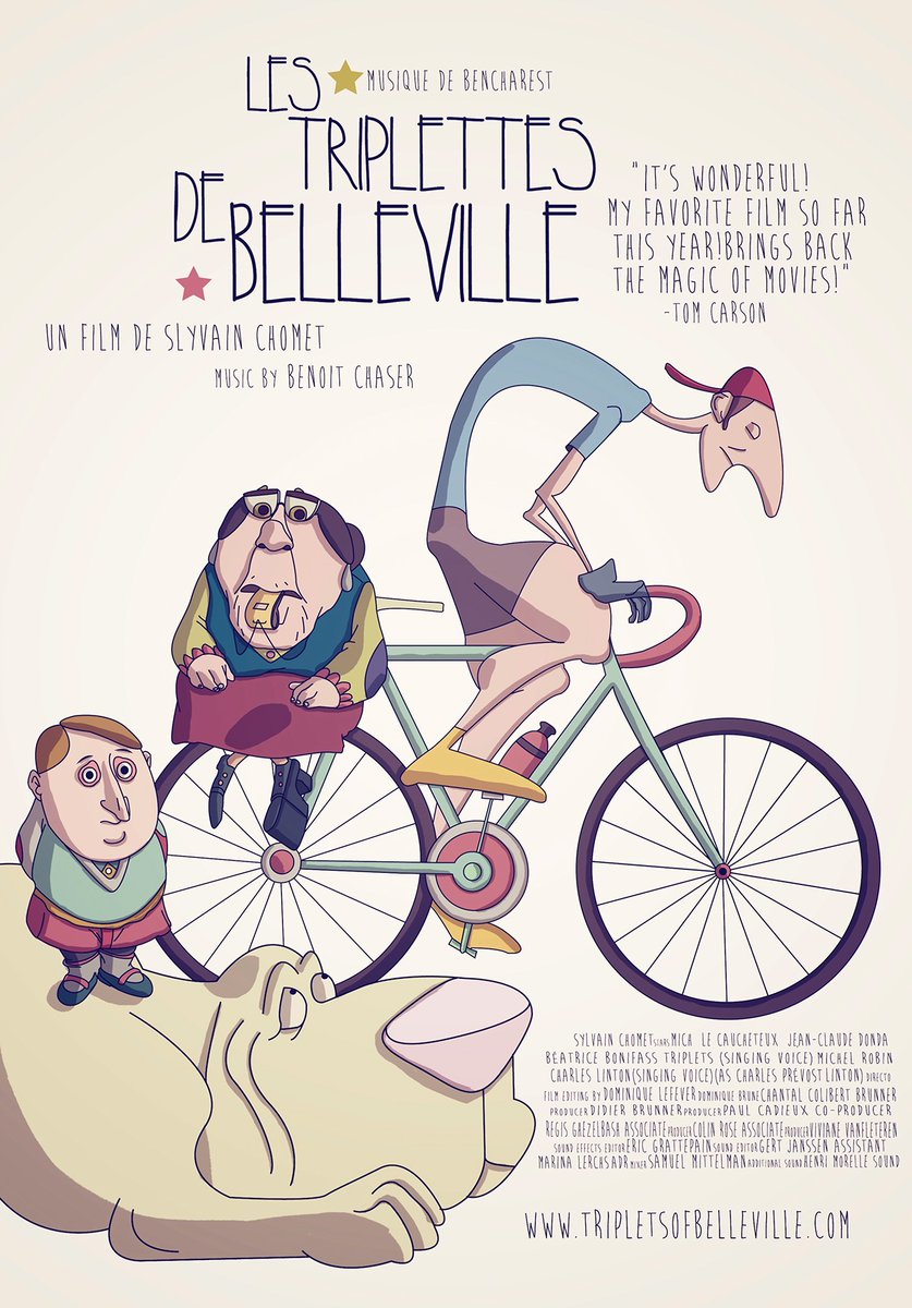 maxlinderpano's tweet photo. CYCLE ANIMATION ✨

Demain, dernier jour ! Au programme :

✨ 14H20 - #POMPOKO
✨ 16H40 - #MARSEXPRESS
✨ 18H35 - #MILLENIUMACTRESS
✨ 20H30 - #LESTRIPLETTESDEBELLEVILLE https://t.co/33K6Aw5p2D