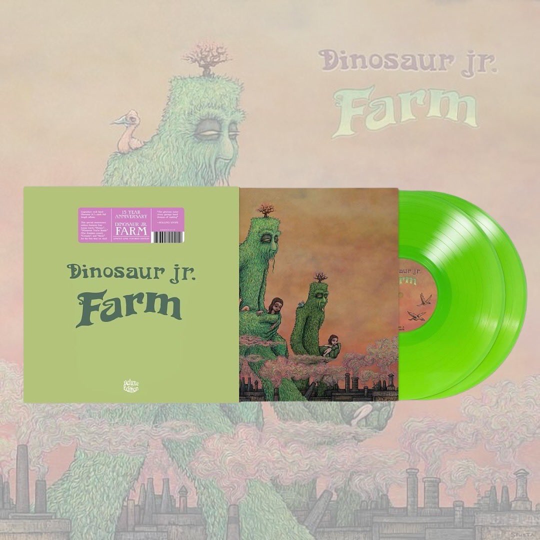 Dinosaur Jr (@dinosaurjr) on Twitter photo We've got new shirts in the online store - check out the newest design from <a href="/draplin/">Draplin Design Co.</a>, and we've brought back the Farm design from <a href="/spustastudio/">Marq Spusta</a> alongside the reissue of Farm on vinyl - pre-order now in the US and EU stores - linktr.ee/dinosaurjr We've got new shirts in the online store - check out the newest design from <a href="/draplin/">Draplin Design Co.</a>, and we've brought back the Farm design from <a href="/spustastudio/">Marq Spusta</a> alongside the reissue of Farm on vinyl - pre-order now in the US and EU stores - linktr.ee/dinosaurjr