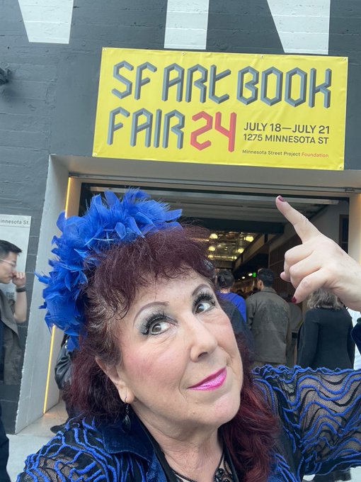 Having a blast @ #sfabf2024 Art Book fair in SF! Selling lots of goodies from the archives. We'll be<a href="/tag/sfabf2024"class="tags">#sfabf2024</a>