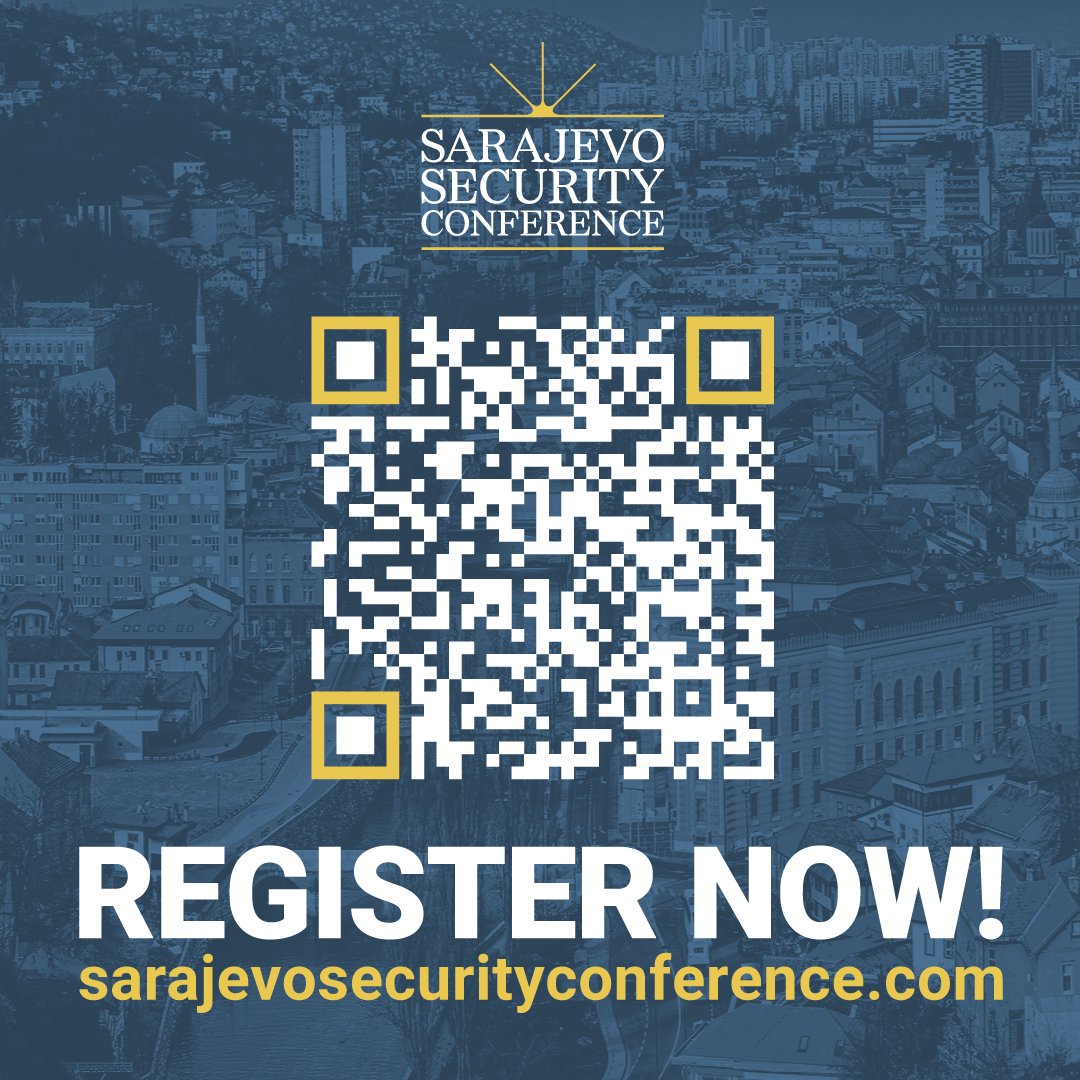 SSC_Sarajevo's tweet photo. Registrations for #SSC2024 are now open!
Reserve your spot on time: https://t.co/OUtUuzn8wI https://t.co/LMhYdzHd05