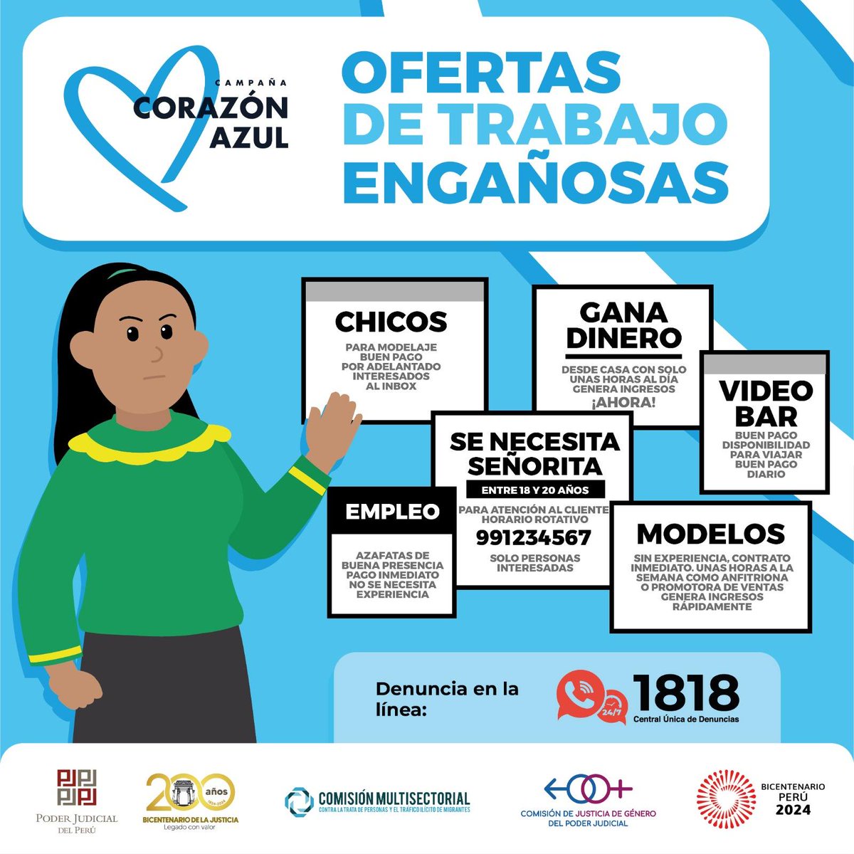 ESPACIO_LEG_PER's tweet image. #novedadesespaciolegalpe #CuidemonosEntreTodos
☝️Recuerda. 

*Fuente. Poder Judicial del Perú.