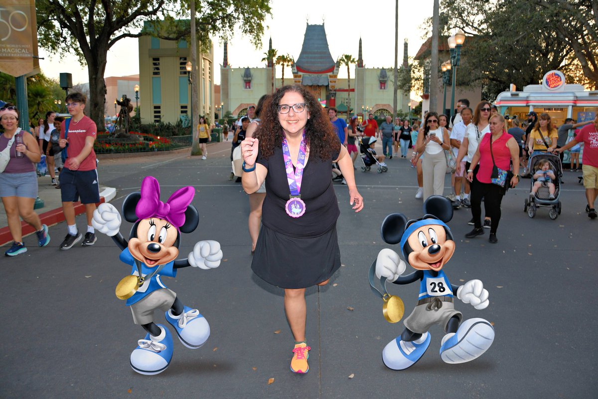 Jodi Eichler-Levine (@jeichlerlevine) on Twitter photo I'm training for the Goofy Challenge to raise $ for <a href="/teamintraining/">Team In Training</a>, because cancer is bad. This is what I do with my survivor's guilt. Please give. If I make my goal by Oct 1 I will run in a Goofy outfit + post ridiculous pics (like this one from 2023).
pages.lls.org/tnt/lv/wdw25/j… I'm training for the Goofy Challenge to raise $ for <a href="/teamintraining/">Team In Training</a>, because cancer is bad. This is what I do with my survivor's guilt. Please give. If I make my goal by Oct 1 I will run in a Goofy outfit + post ridiculous pics (like this one from 2023).
pages.lls.org/tnt/lv/wdw25/j…