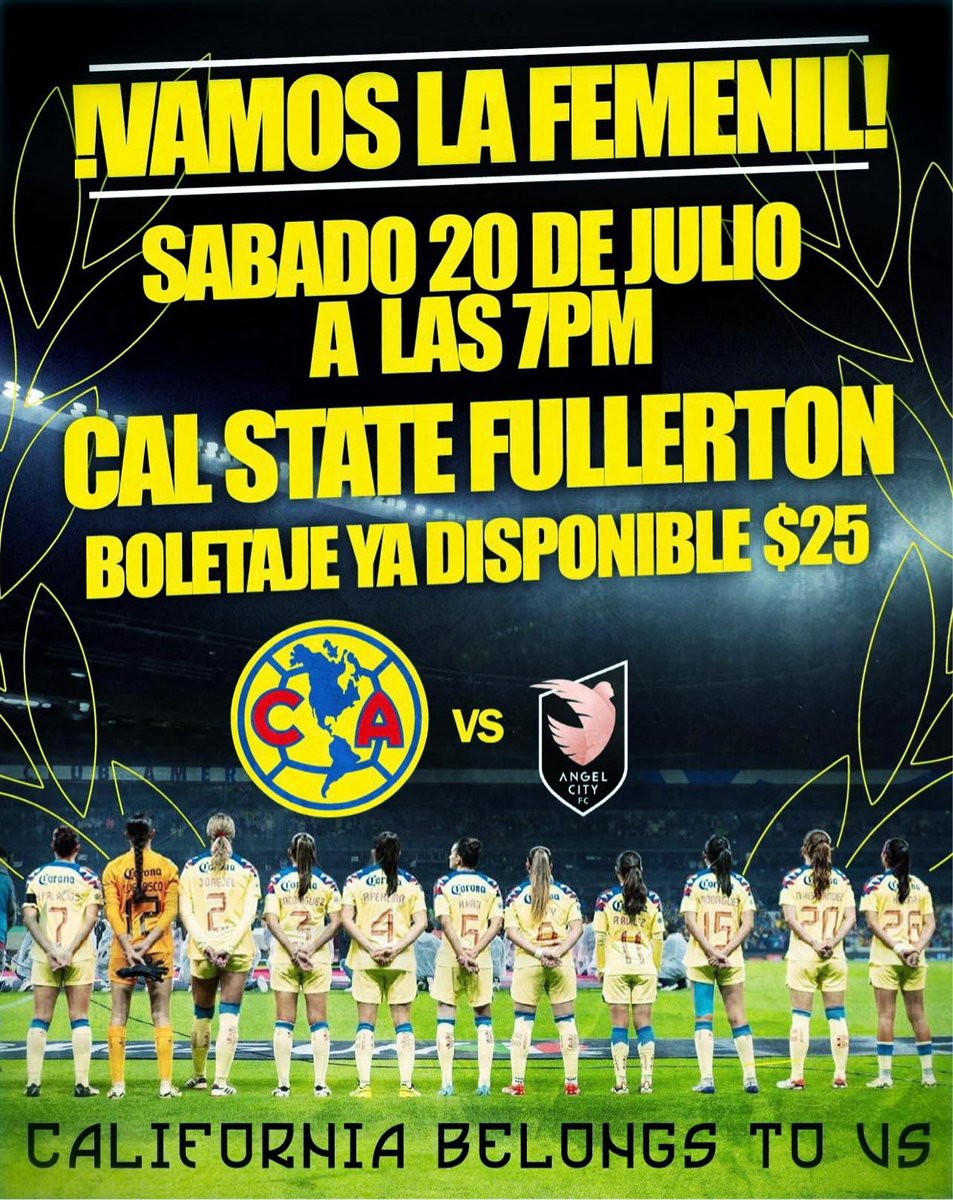 johncarp1916's tweet photo. Al @ClubAmerica se le alienta en todo, mañana nos toca ir alentar a la femenil y armarle una fiesta en la tribuna.
Nosotros estamos enamorados del escudo, no importa la categoría, siempre vamos a estar presentes.
¡Vamos @AmericaFemenil!
#LosDueñosDelGabacho
#LQME2P https://t.co/MyVWRg4m3Q
