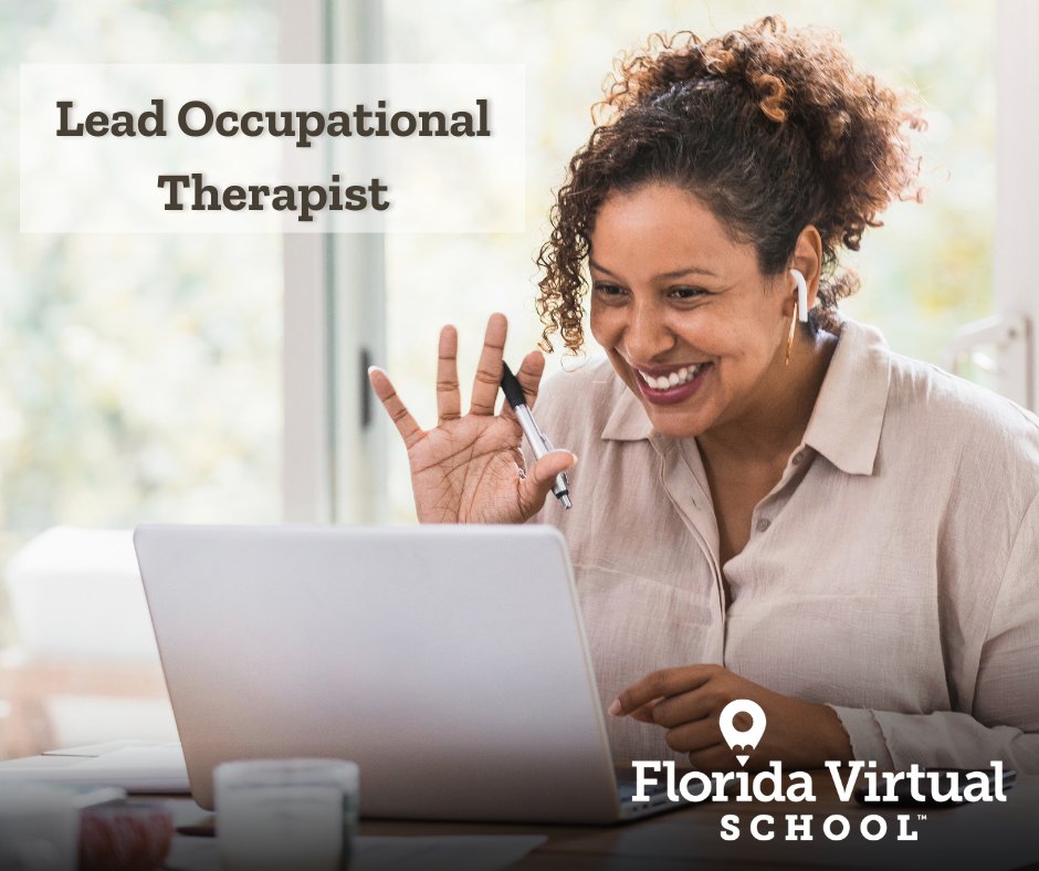 We're looking for a Lead Occupational Therapist to join our team. You can learn more and apply today at flvs.net/careers

#remotework #educationjobs