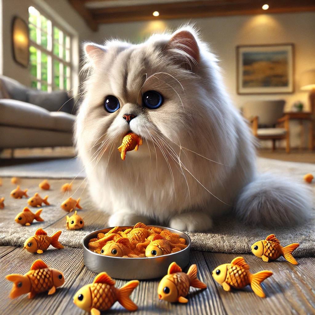 agoldfishonbase's tweet photo. WTF #Miggles, how did we go from toy to snack!? How many did you eat!? You’re supposed to #feedthefish not #eatthefish. @agoldfishonbase https://t.co/8byY2yLUpp