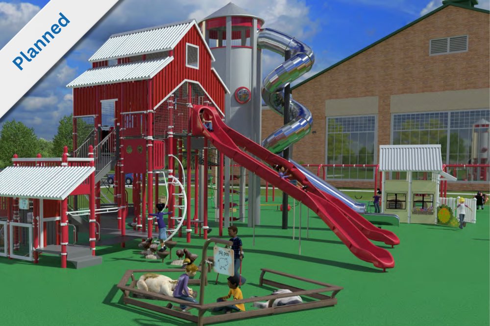 EatPlayLearn22's tweet photo. The silo for the upcoming Farm themed playground for @HumbleISD_OFE is leaving Minnesota and on its way to Texas! 🐄🐷🛝 #EatPlayLearnGrow in @HumbleISD ♥️ https://t.co/BRI455ZVzB