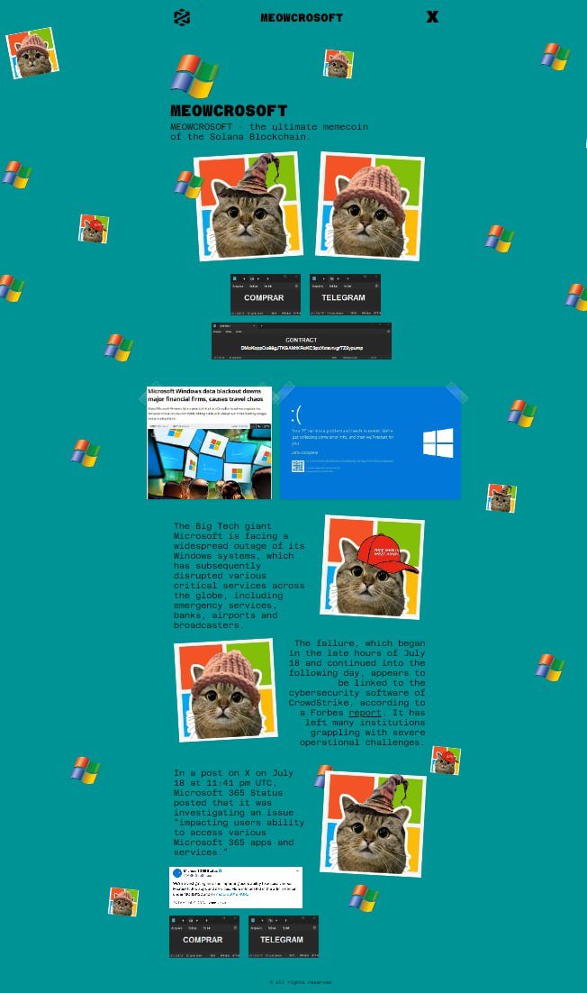 meowcrosol's tweet image. meowcrosoft.fun
website 2.0 live, I used cmd 🥴