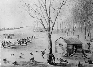 MichifMcKay's tweet photo. @LittleShellKwe After McKay fired the first shot, #Mètis resisters forced the #NWMP to retreat! https://t.co/u6JWtBcMTZ