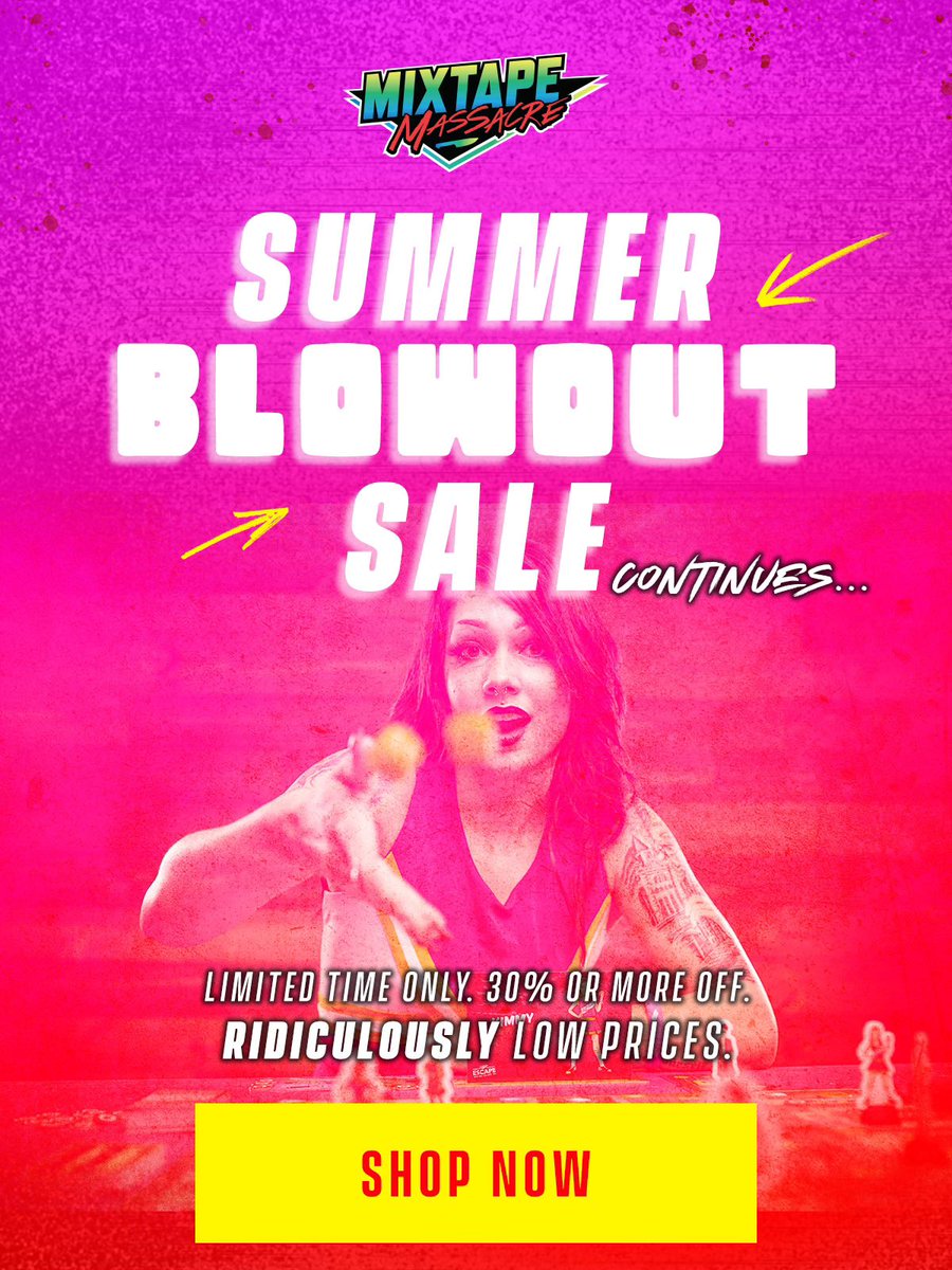 mixtapemassacre's tweet photo. Our SUMMER SALE continues…

30% and more off all products. https://t.co/c5DsmPANEO