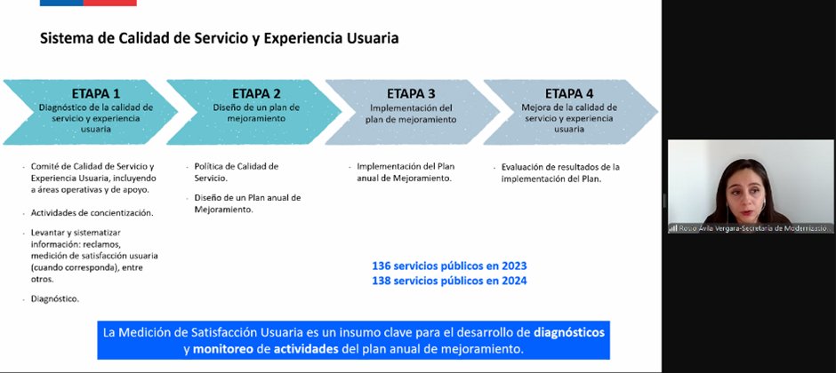 Presentamos la Medición de Satisfacción Usuaria (MESU)📊 y el Sistema CSyEU en el Encuentro nacional de Coordinadores/as de atención usuaria ciudadana del Servicio Médico Legal, donde participó la directora del SML, Marisol Prado Villegas y 70 personas funcionarias de todo Chile.