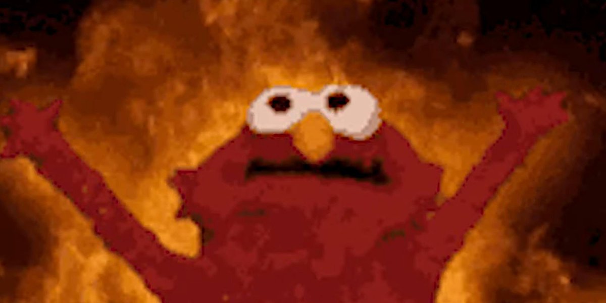 allisonpopick's tweet photo. You ever make something and the entire time you say to yourself “this is the stupidest thing I’ve ever made?” That’s me with this. I don’t regret anything though. And the official G5 discord server made this an emote so it worked out 😂🔥*
*
*
#mlpg5 #opalinearcana #elmofire https://t.co/jqj8Pthnwf