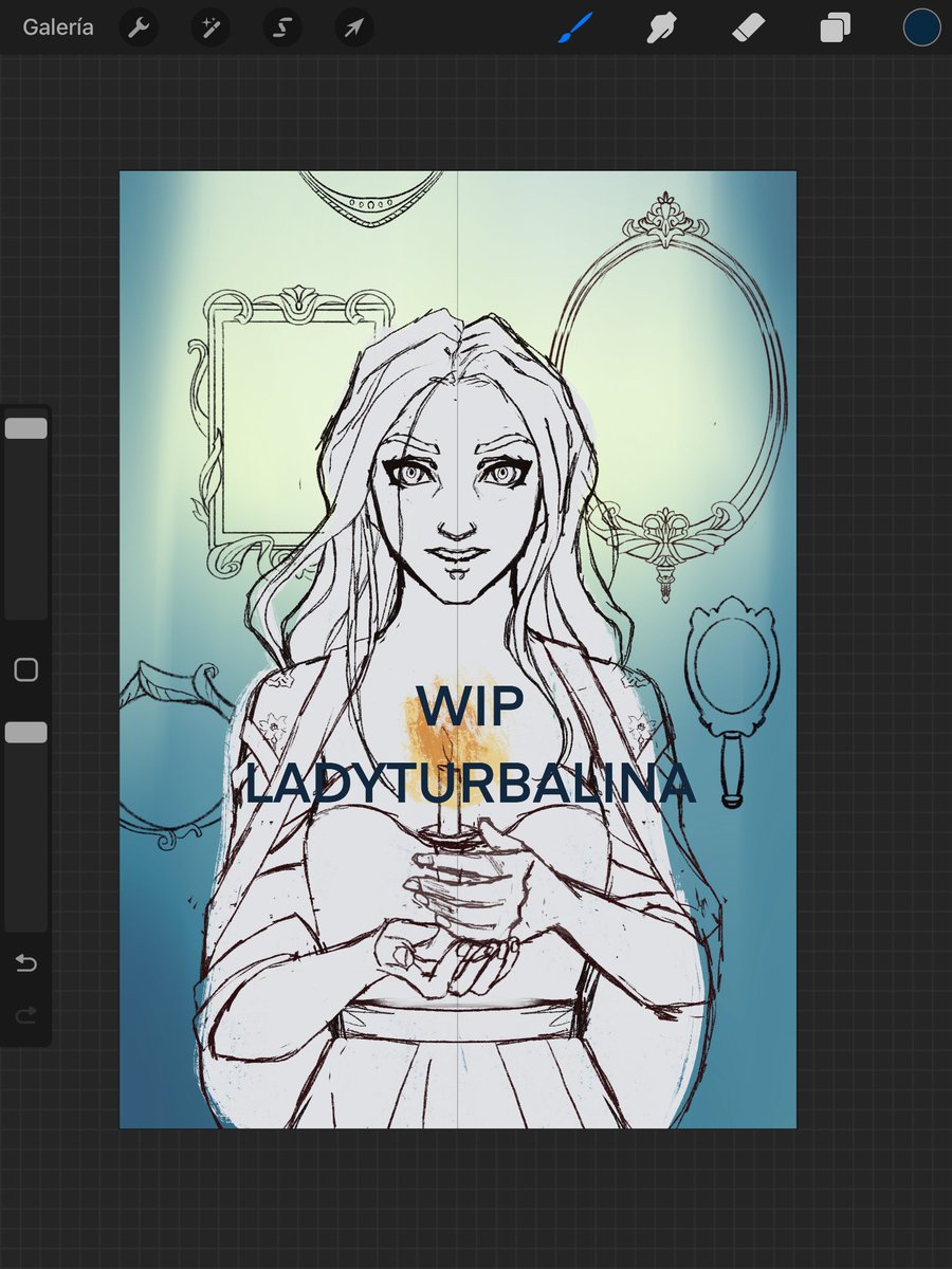 Sigo avanzando bocetos. De momento este lo doy por terminado y vuelvo a otras ilustraciones para sí que sí acabar el proceso completo de alguna 😂