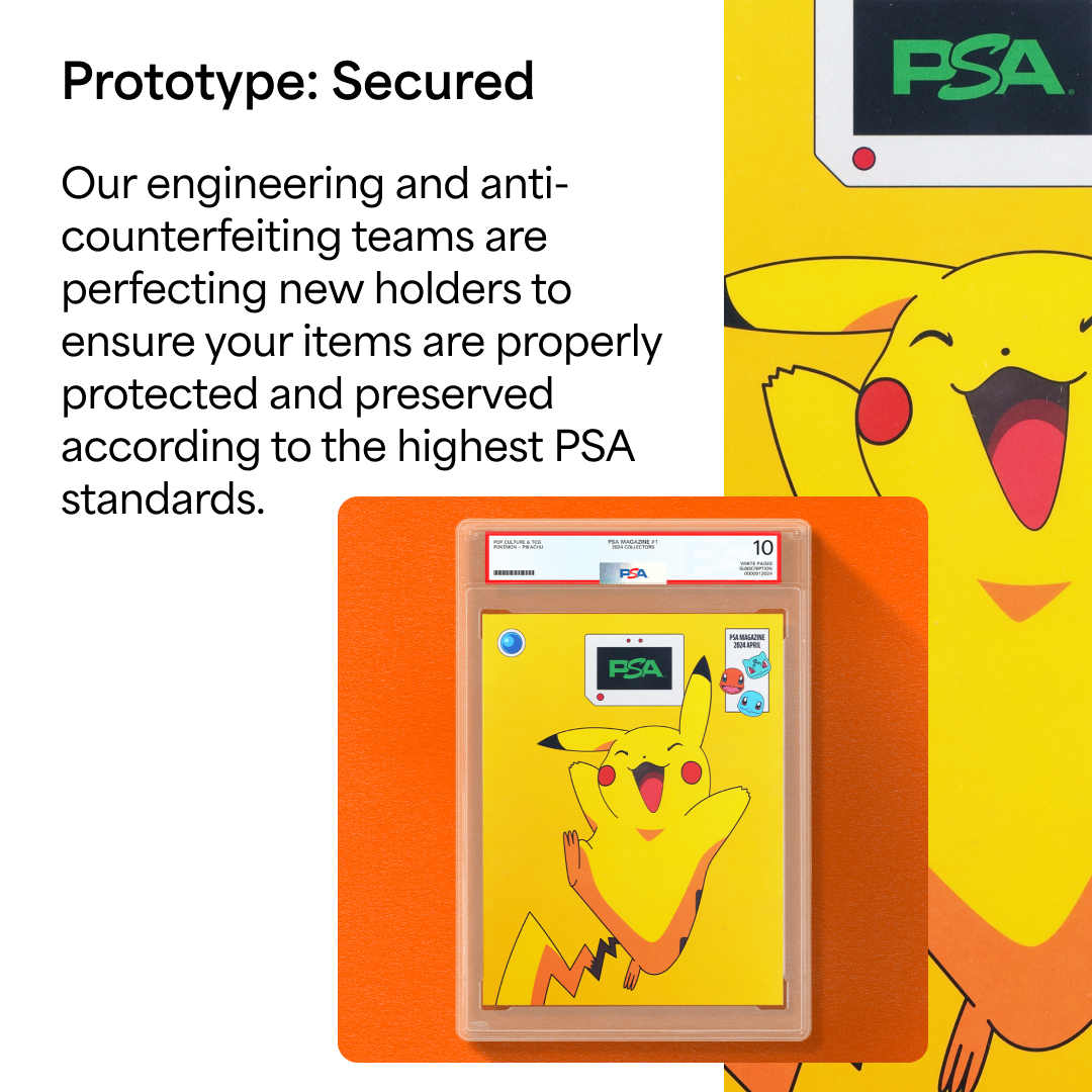 PSAcard's tweet photo. NEW CATEGORY UNLOCKED 💥

PSA is launching comic book and magazine authentication and grading in 2025. We're thrilled to expand into this category with the expertise, technology, and care your comics and magazines deserve.

LEARN MORE ➡️ https://t.co/K0JKDxJ165
