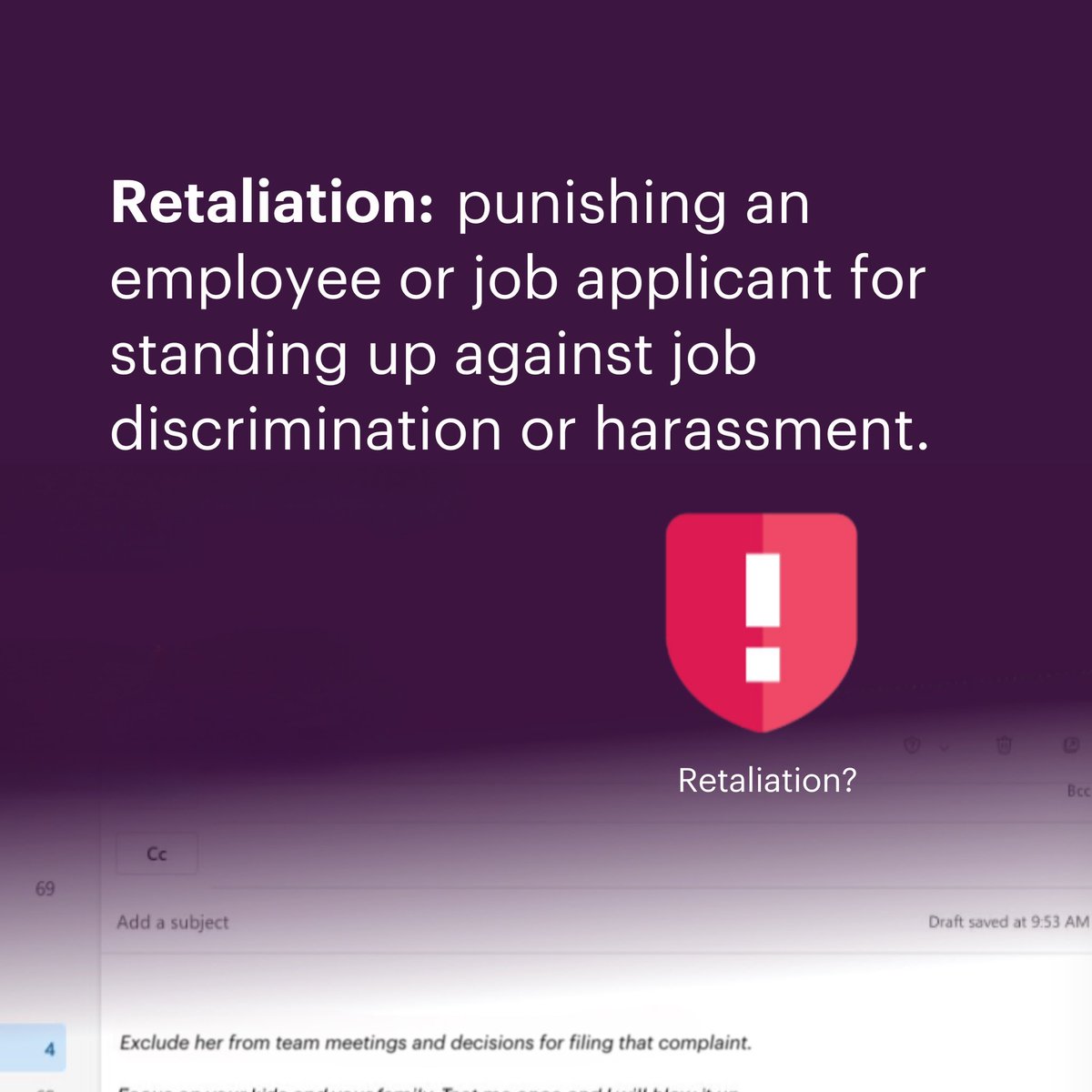 Workplace violence is more common than we think. Understanding threats and retaliation is key to a safer work environment. 

Reflect AI is your go-to solution for threat detection. Protect your company from workplace violence → sales@alphyco.com.