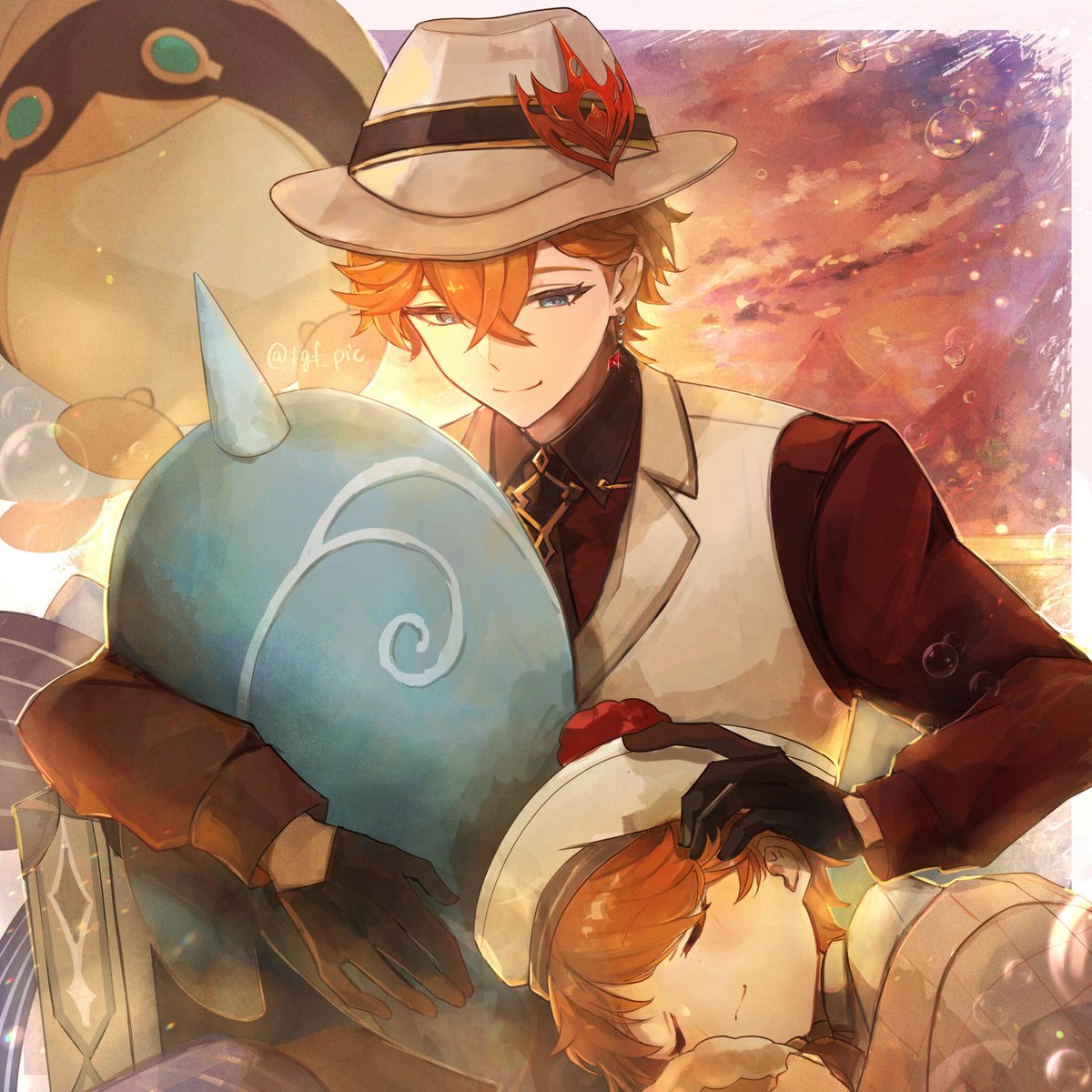 tgf_pic's tweet photo. フォンテーヌ衣装ありがとう！おめでとう！！
#タルタリヤ生誕祭2024 #tartaglia #childe https://t.co/YotqlM3ub3