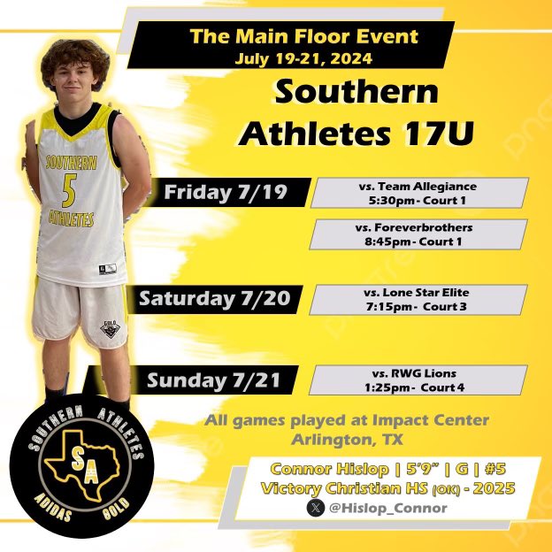Hislop_Connor's tweet photo. Last travel tournament of my career this weekend at @MainFloorSeries with @Southern3sgb https://t.co/7OBA3iRPJV